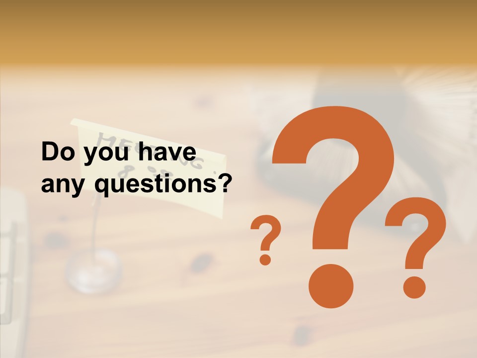 Plate Meeting At 8:00 PowerPoint Template