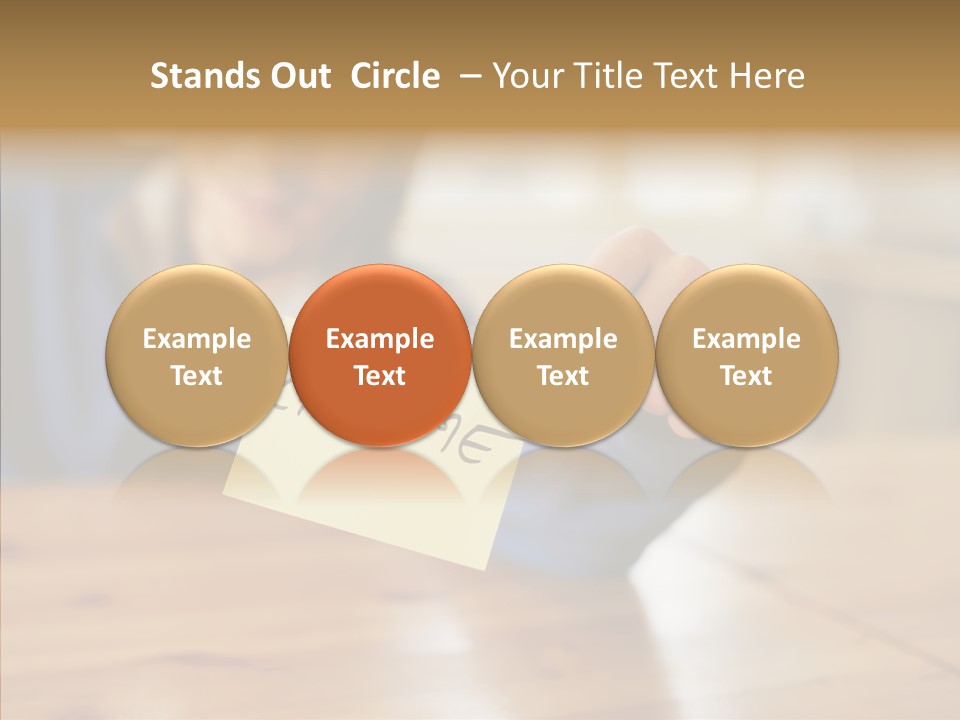 The Guy Holding The Sign Call Me PowerPoint Template