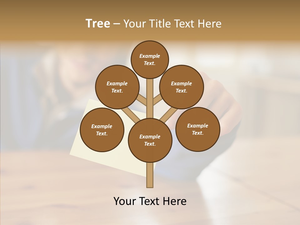 The Guy Holding The Sign Call Me PowerPoint Template