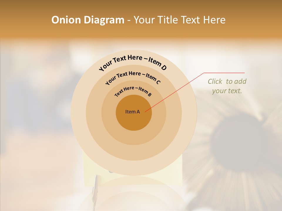 Note And Rotary Card File On Man's Desk PowerPoint Template
