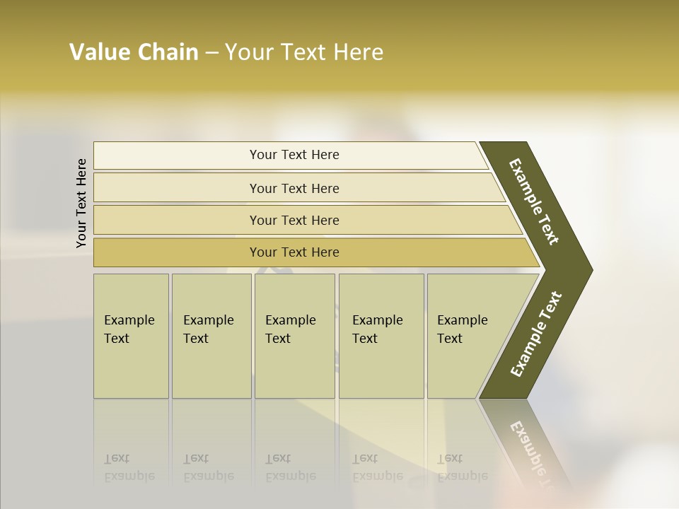 A Note Stuck On A Computer Screen PowerPoint Template