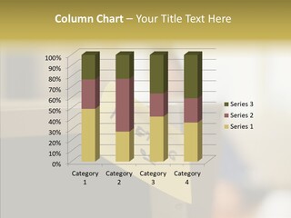 A Note Stuck On A Computer Screen PowerPoint Template