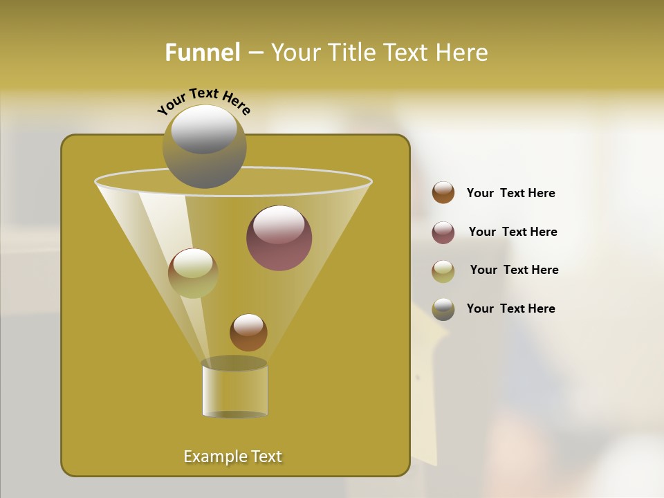 A Note Stuck On A Computer Screen PowerPoint Template