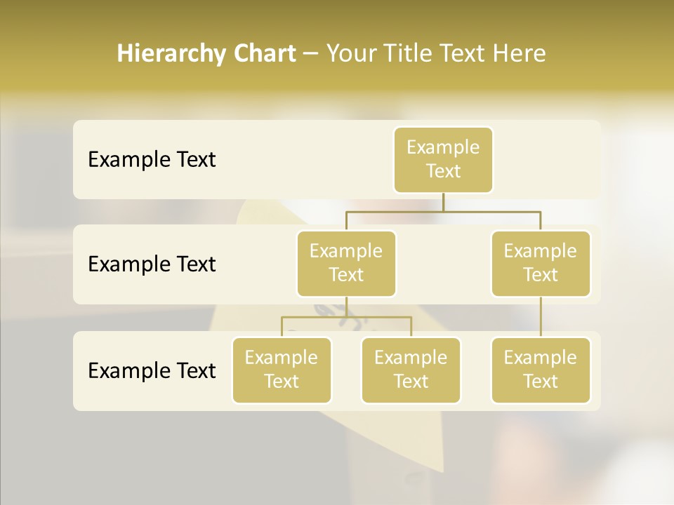 A Note Stuck On A Computer Screen PowerPoint Template
