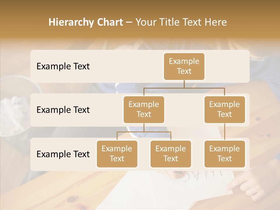 Man Writing A Word On Paper PowerPoint Template