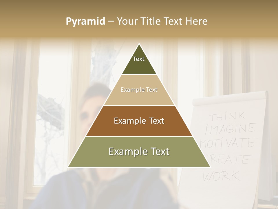 Dreaming Manager In The Office PowerPoint Template