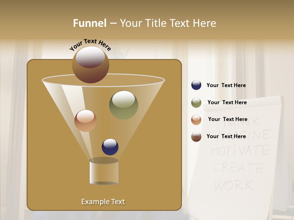 Dreaming Manager In The Office PowerPoint Template