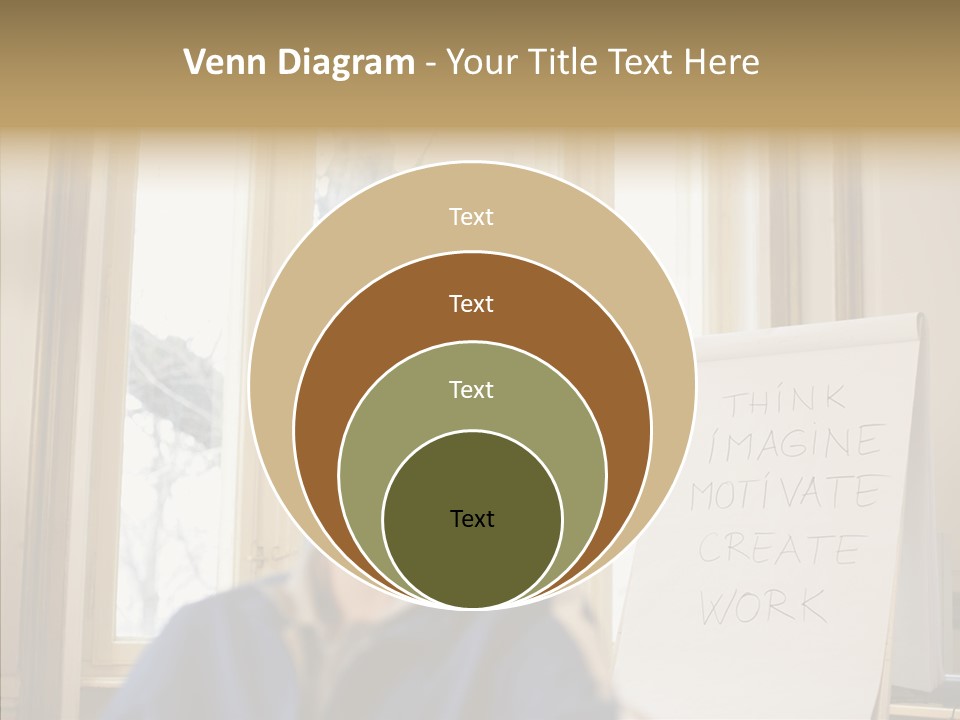 Dreaming Manager In The Office PowerPoint Template