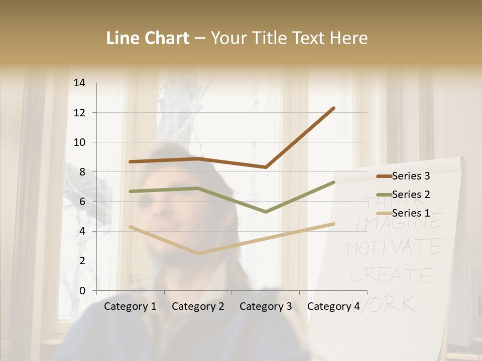 Dreaming Manager In The Office PowerPoint Template