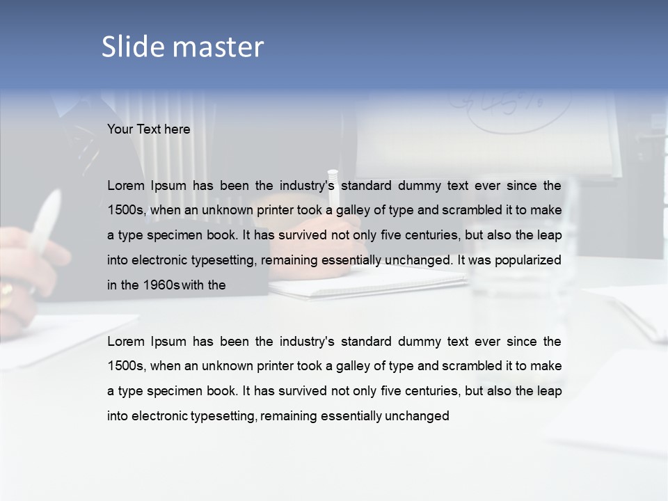 Busuccessful Presentation Of Entrepreneurs PowerPoint Template