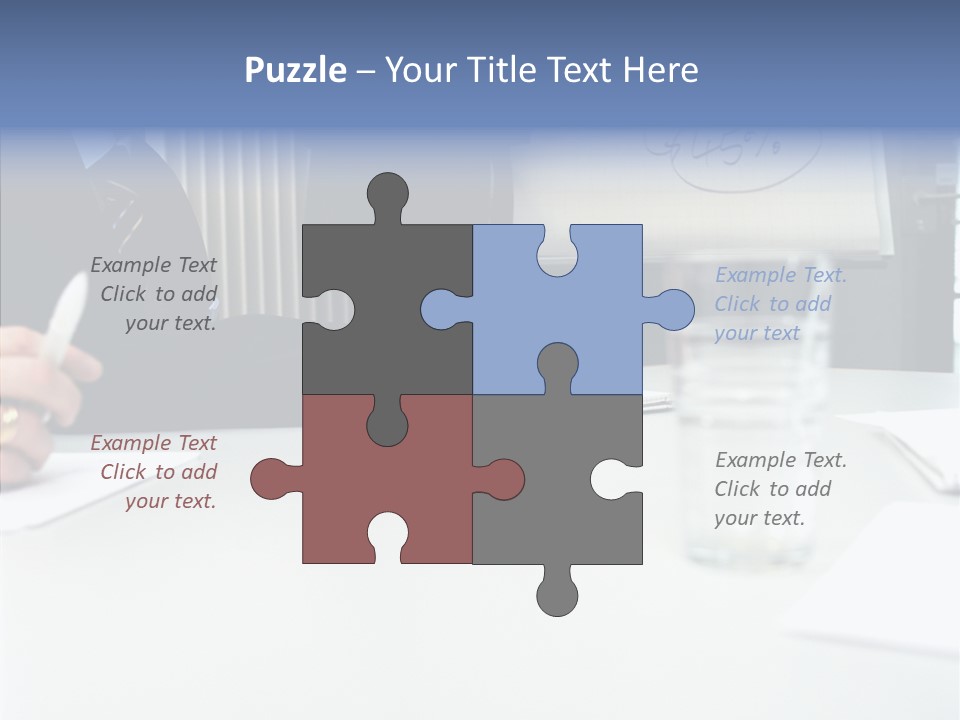 Busuccessful Presentation Of Entrepreneurs PowerPoint Template