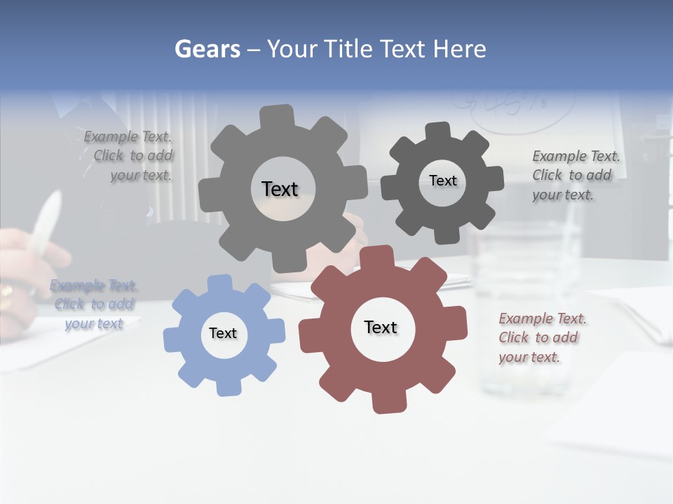 Busuccessful Presentation Of Entrepreneurs PowerPoint Template