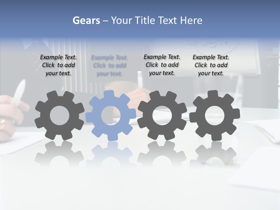 Busuccessful Presentation Of Entrepreneurs PowerPoint Template