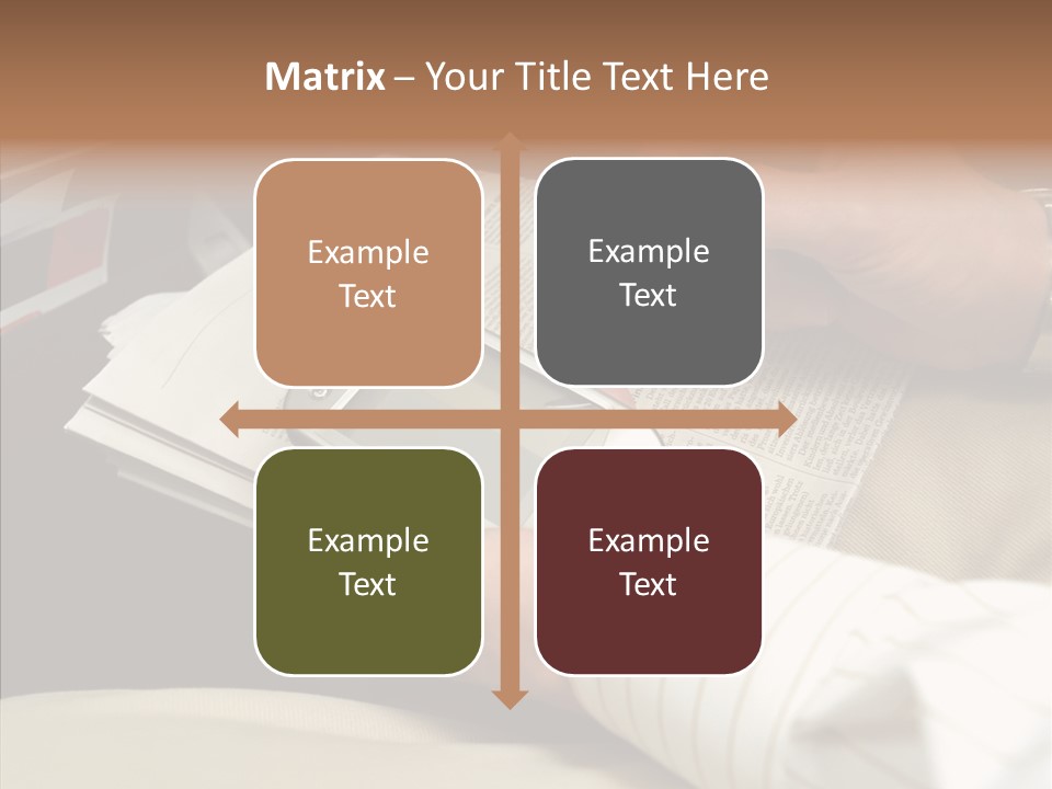 Business People On An Aeroplane PowerPoint Template