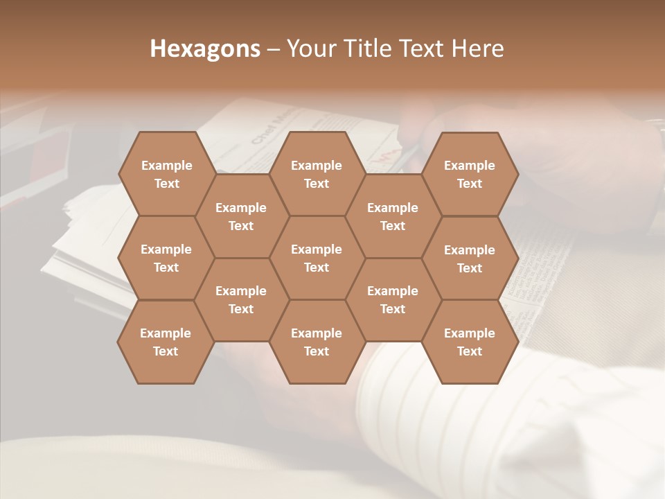Business People On An Aeroplane PowerPoint Template