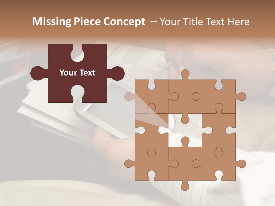 Business People On An Aeroplane PowerPoint Template