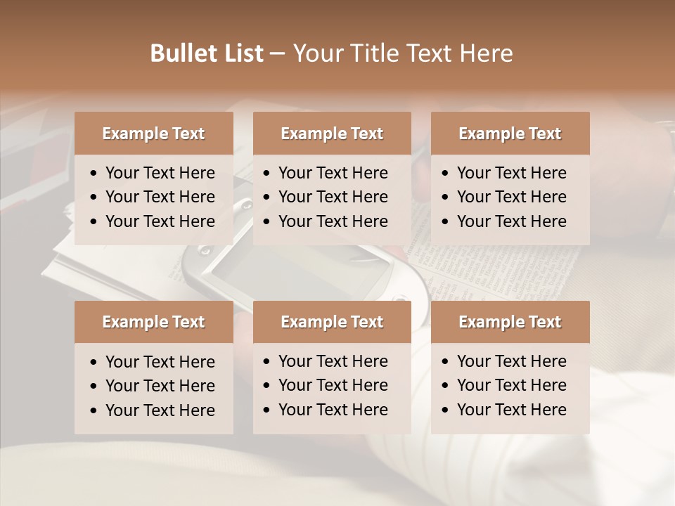 Business People On An Aeroplane PowerPoint Template