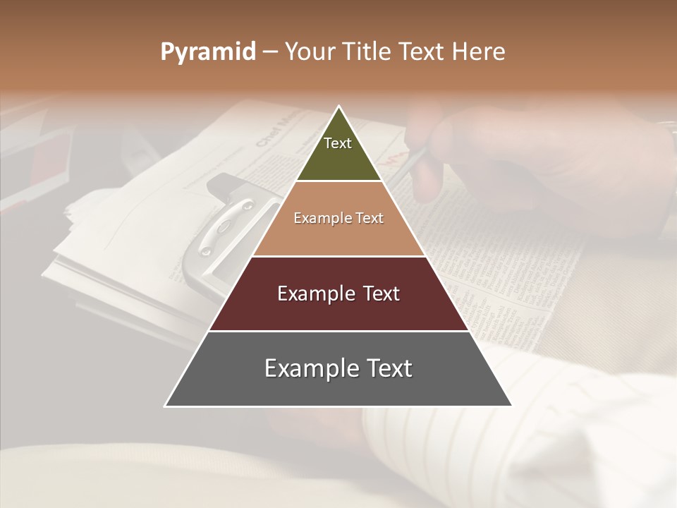 Business People On An Aeroplane PowerPoint Template