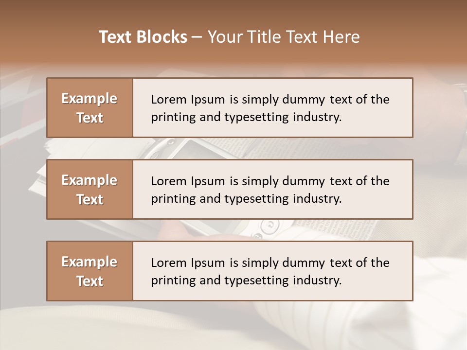 Business People On An Aeroplane PowerPoint Template