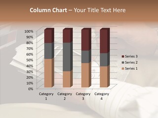 Business People On An Aeroplane PowerPoint Template