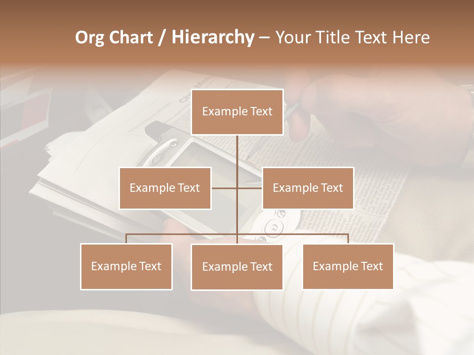 Business People On An Aeroplane PowerPoint Template