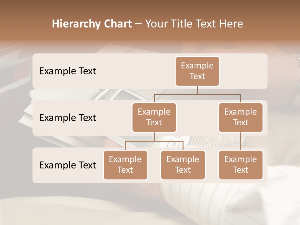 Business People On An Aeroplane PowerPoint Template