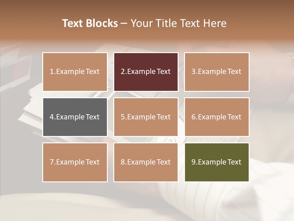 Business People On An Aeroplane PowerPoint Template