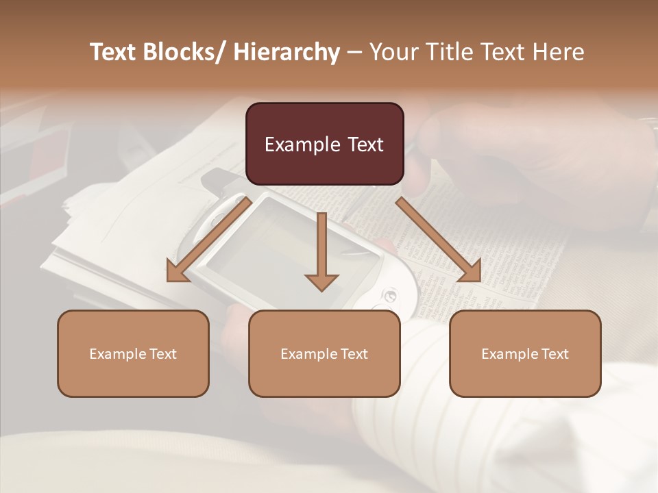 Business People On An Aeroplane PowerPoint Template