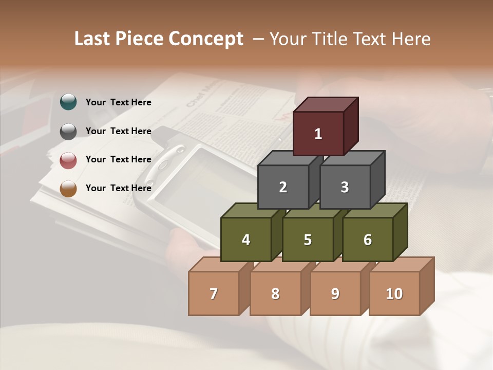 Business People On An Aeroplane PowerPoint Template