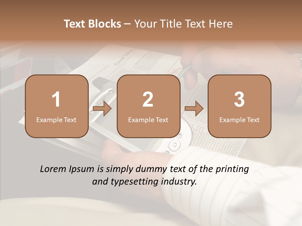 Business People On An Aeroplane PowerPoint Template