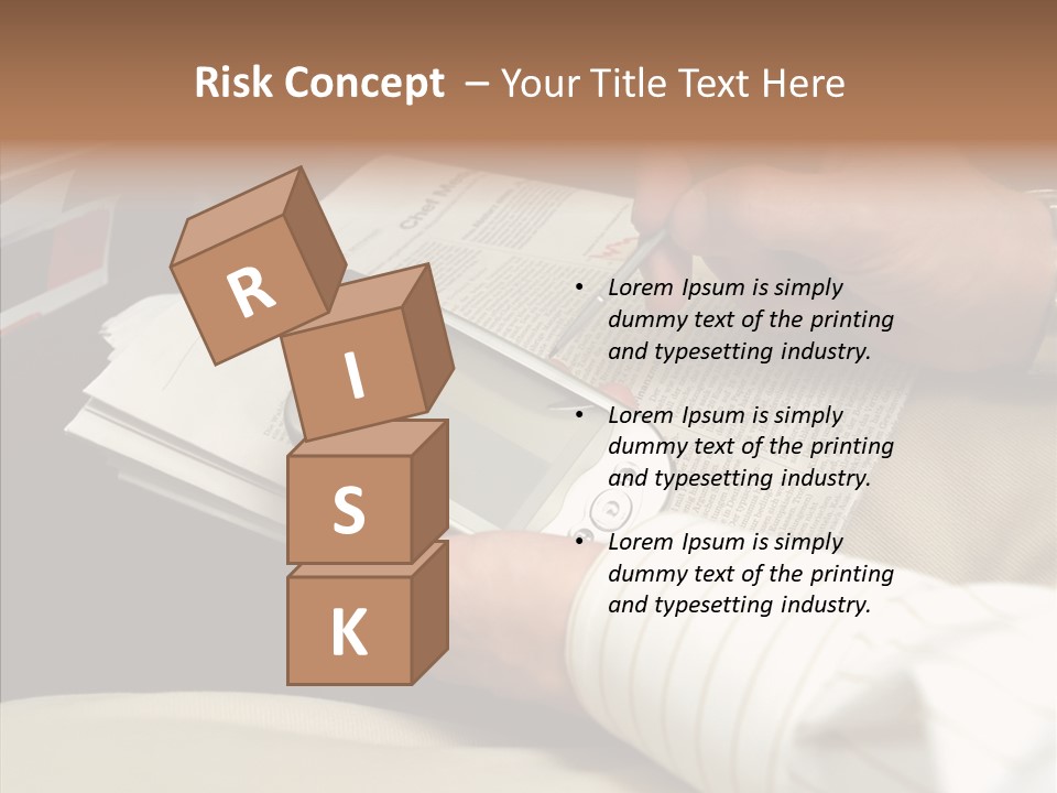 Business People On An Aeroplane PowerPoint Template