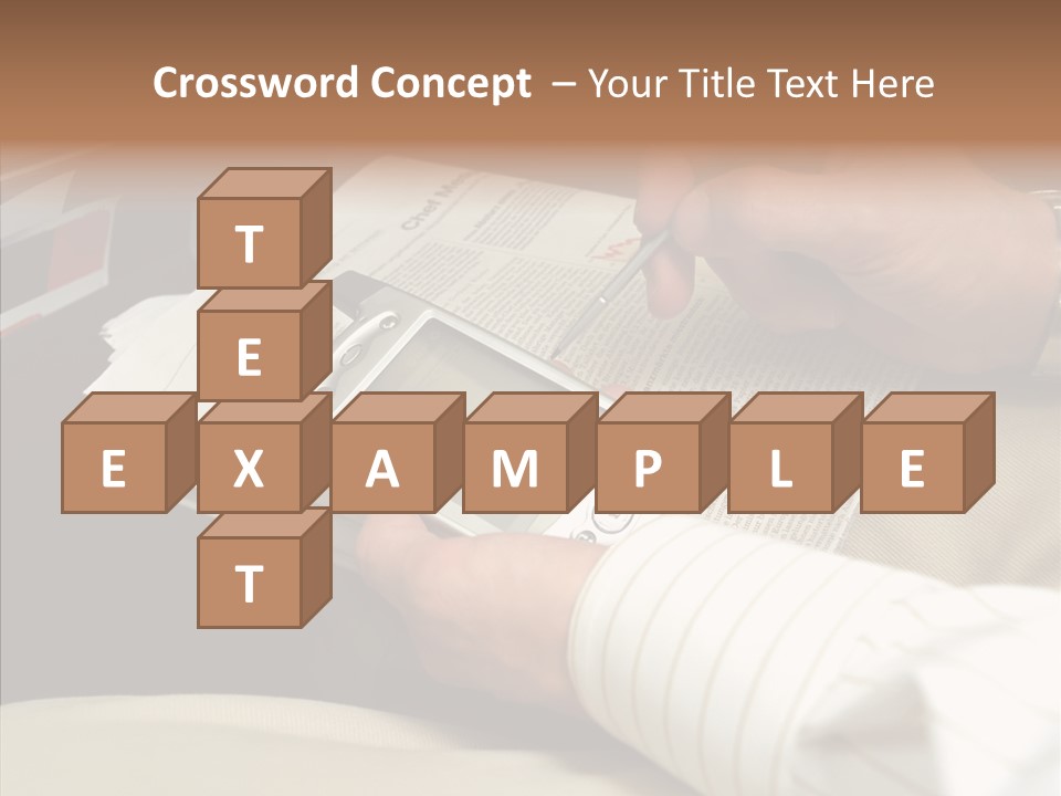 Business People On An Aeroplane PowerPoint Template