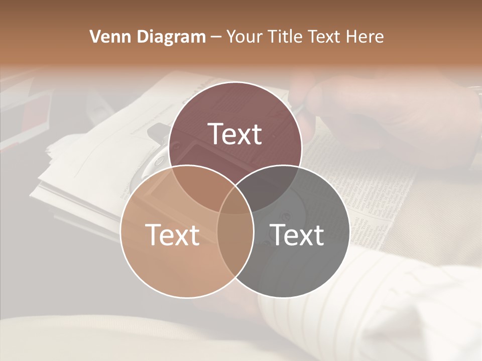 Business People On An Aeroplane PowerPoint Template