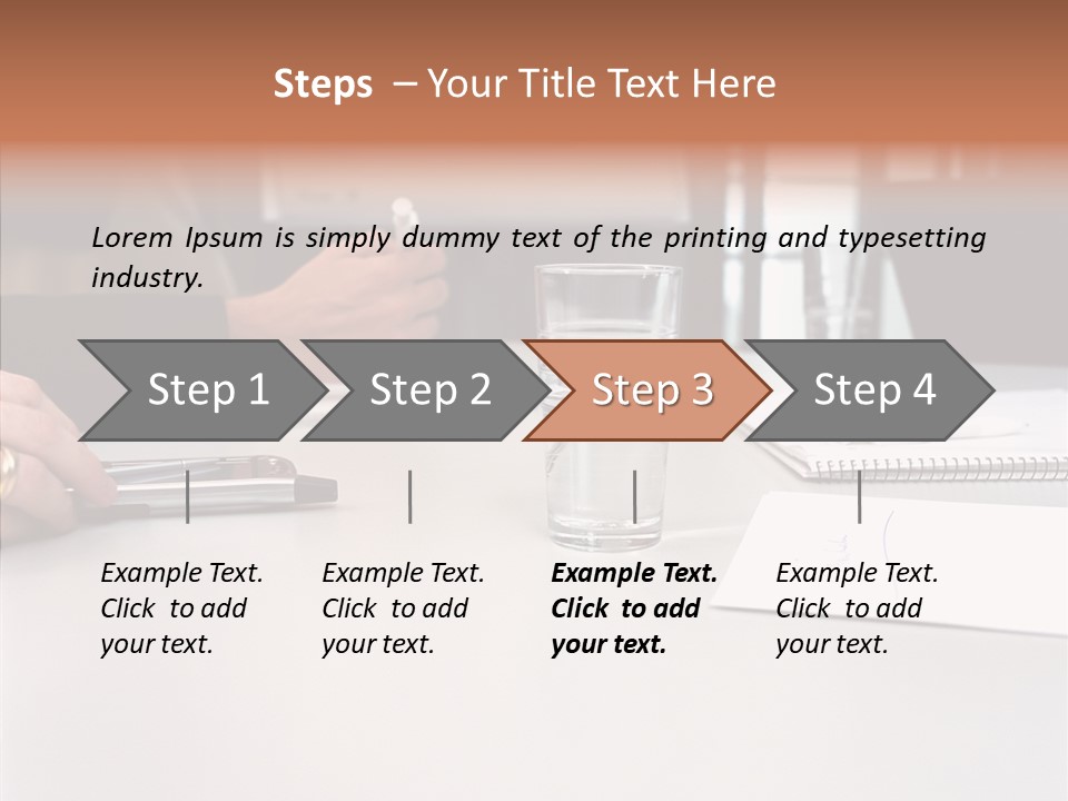 Businesswoman Giving Presentation PowerPoint Template