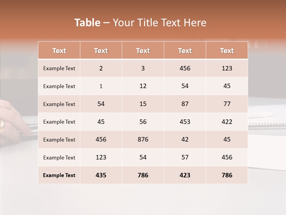 Businesswoman Giving Presentation PowerPoint Template