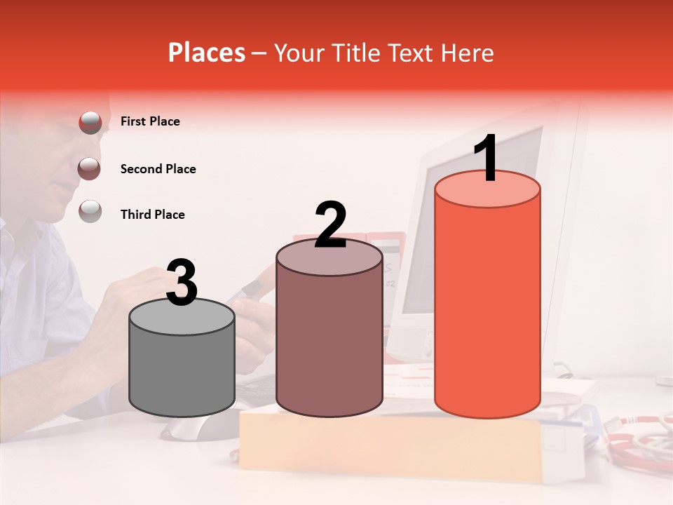 Manager Solves Tasks PowerPoint Template