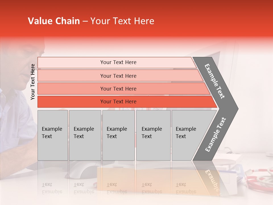 Manager Solves Tasks PowerPoint Template