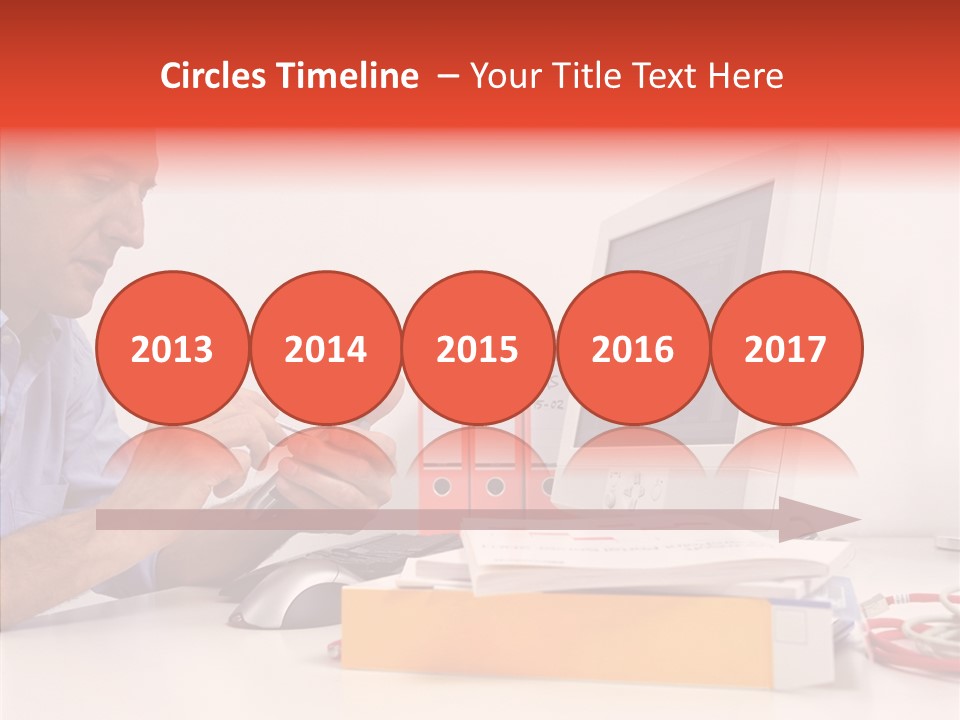 Manager Solves Tasks PowerPoint Template