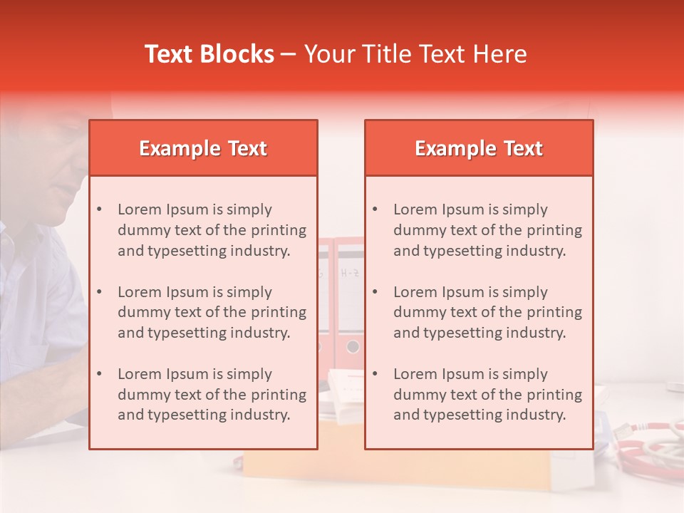 Manager Solves Tasks PowerPoint Template
