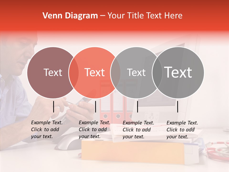 Manager Solves Tasks PowerPoint Template