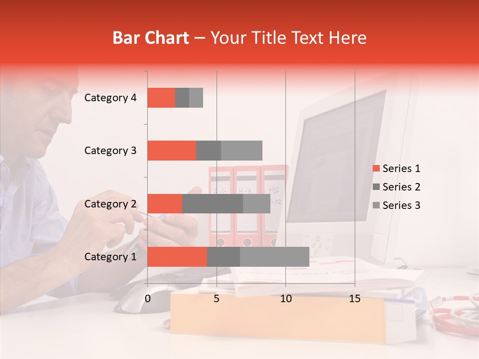 Manager Solves Tasks PowerPoint Template