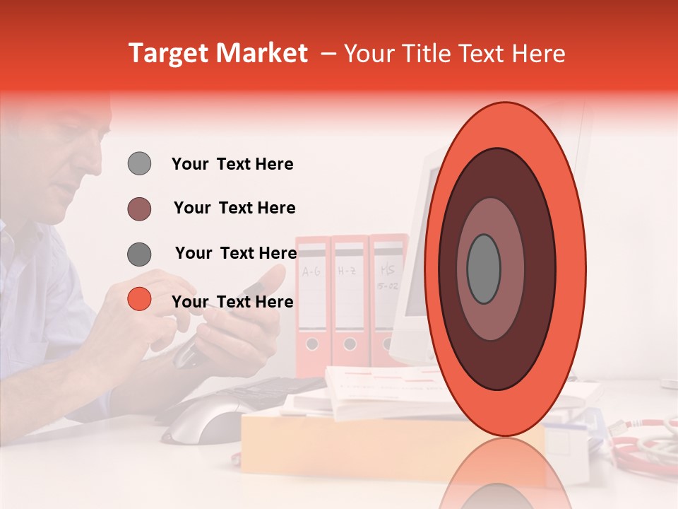 Manager Solves Tasks PowerPoint Template