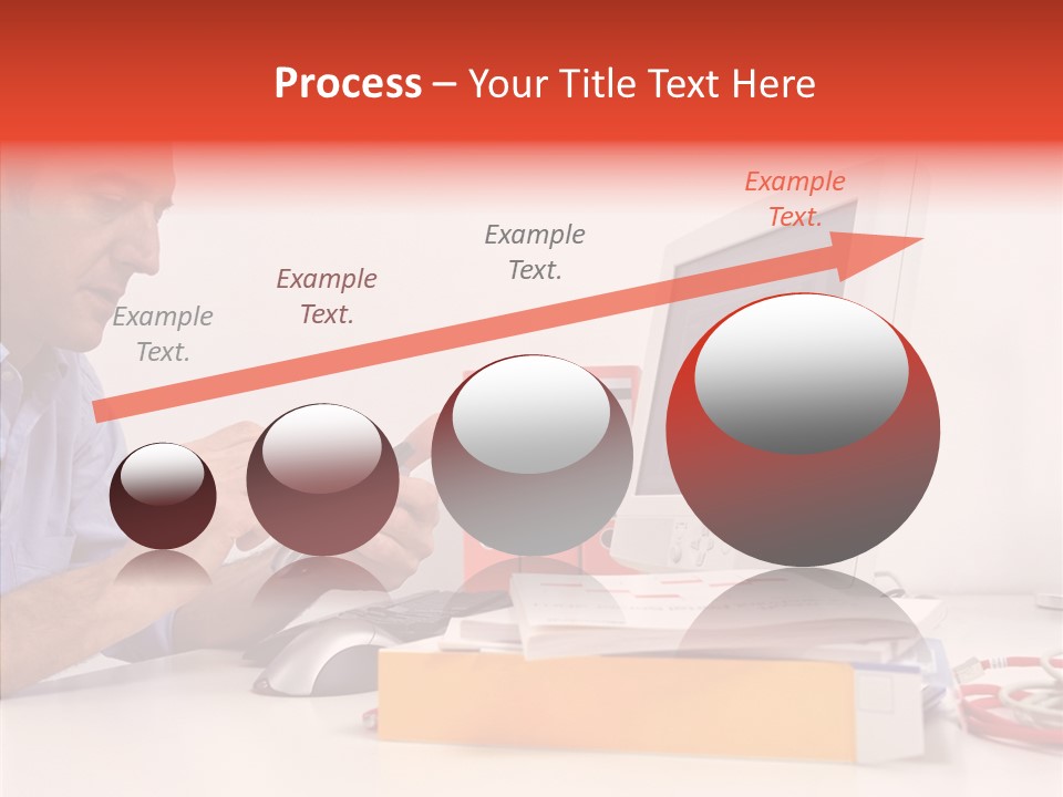 Manager Solves Tasks PowerPoint Template