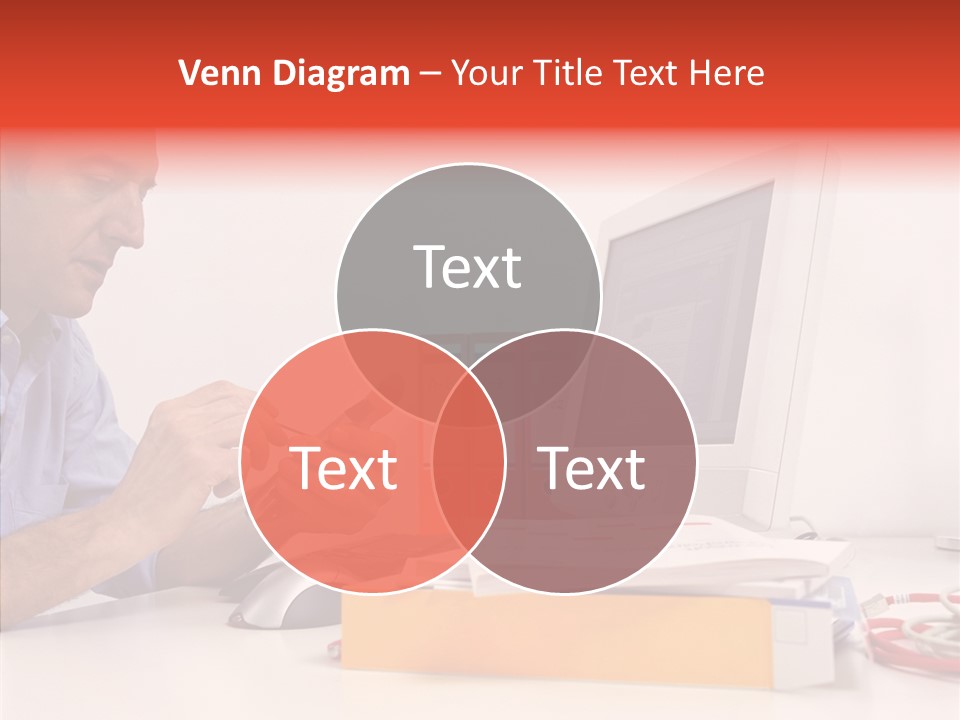 Manager Solves Tasks PowerPoint Template