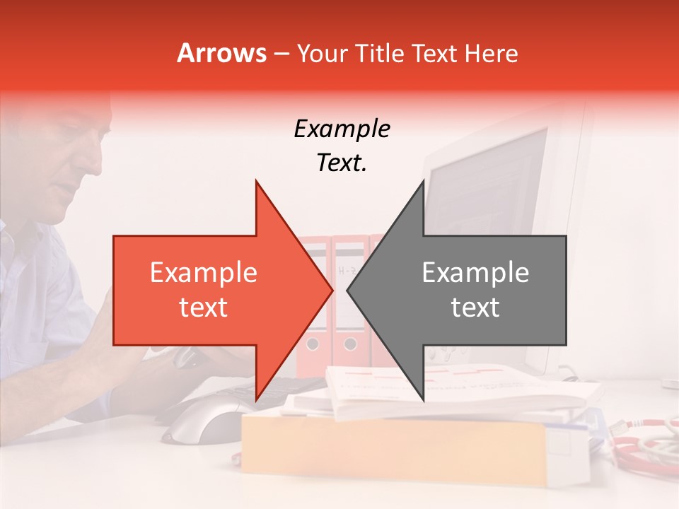 Manager Solves Tasks PowerPoint Template