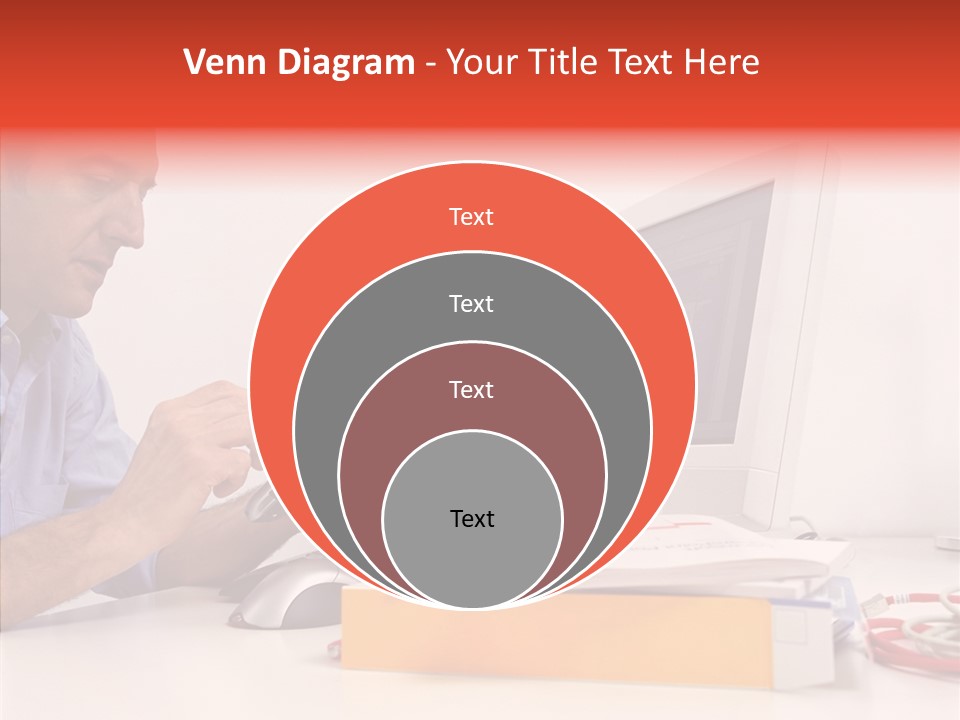 Manager Solves Tasks PowerPoint Template