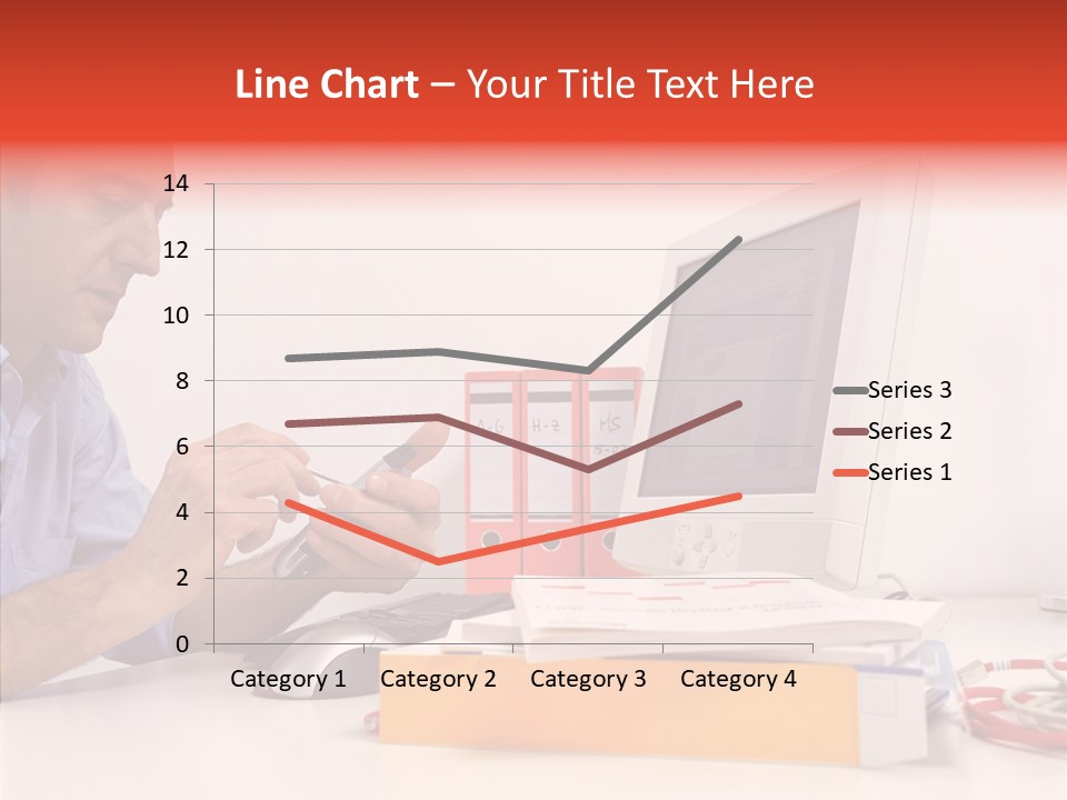 Manager Solves Tasks PowerPoint Template