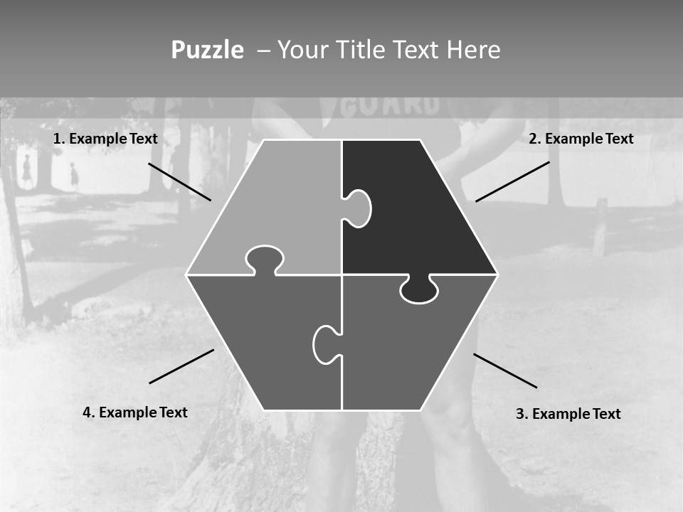 Sportsman 20 Th Century Poses For The Camera PowerPoint Template