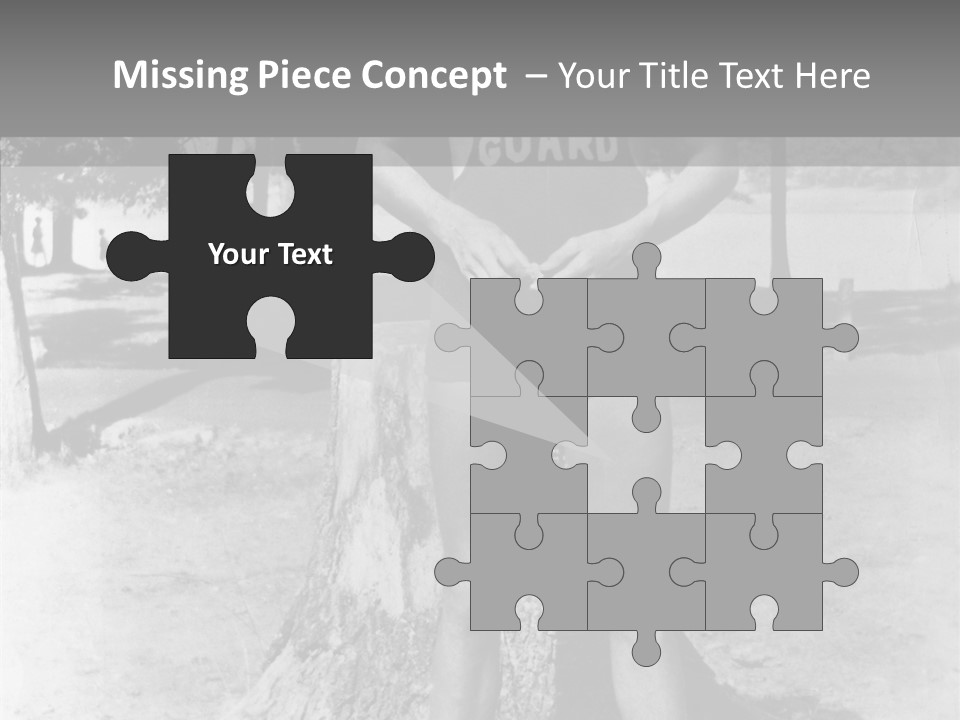 Sportsman 20 Th Century Poses For The Camera PowerPoint Template