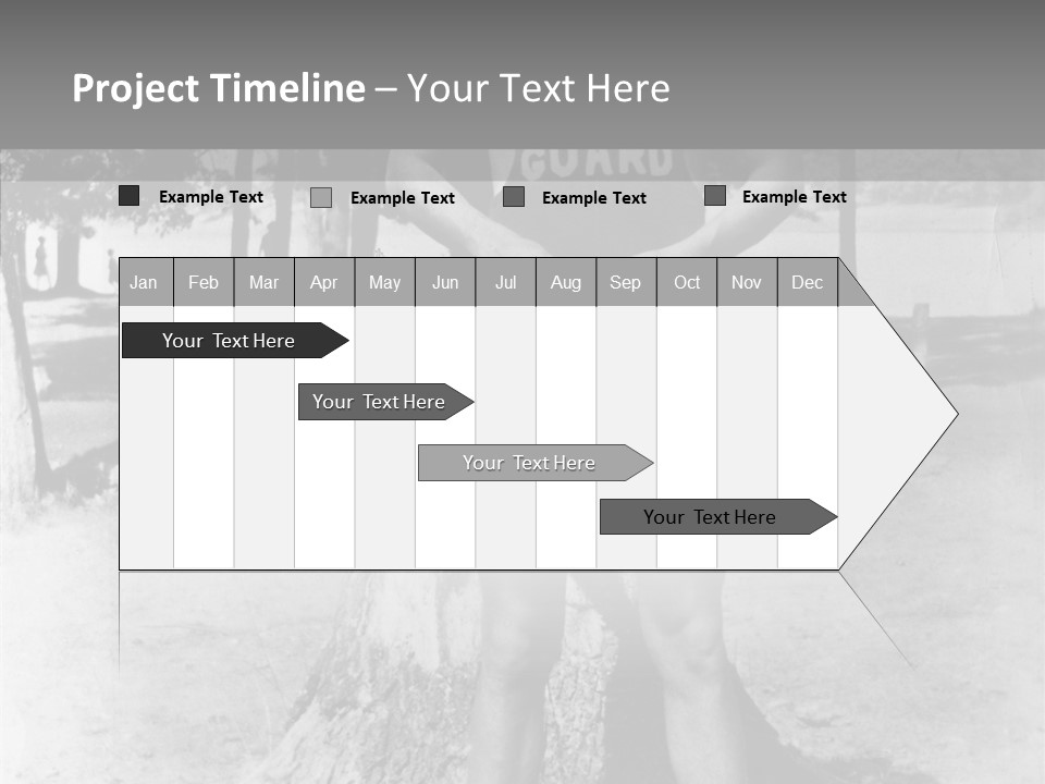 Sportsman 20 Th Century Poses For The Camera PowerPoint Template